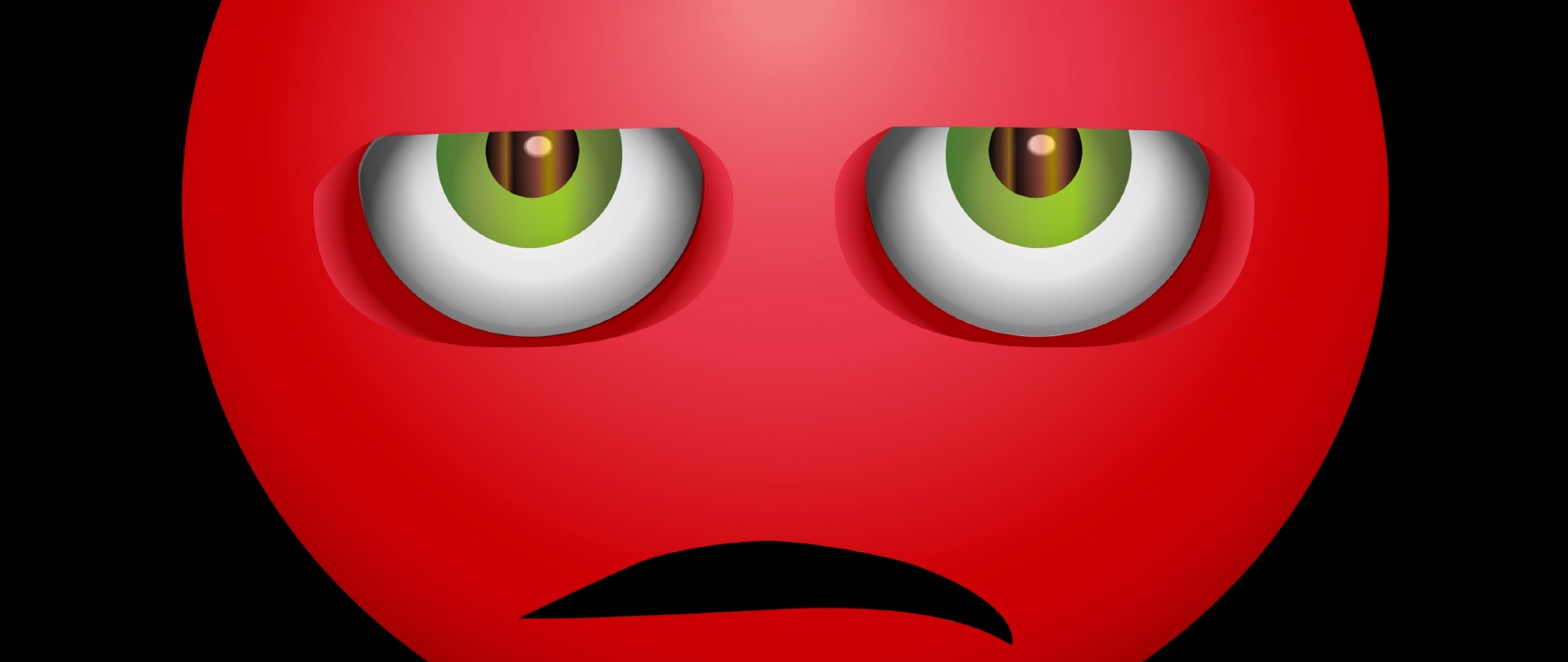 Angry Emoji HD Wallpaper 4K Ultra HD Wide TV - HD Wallpaper 