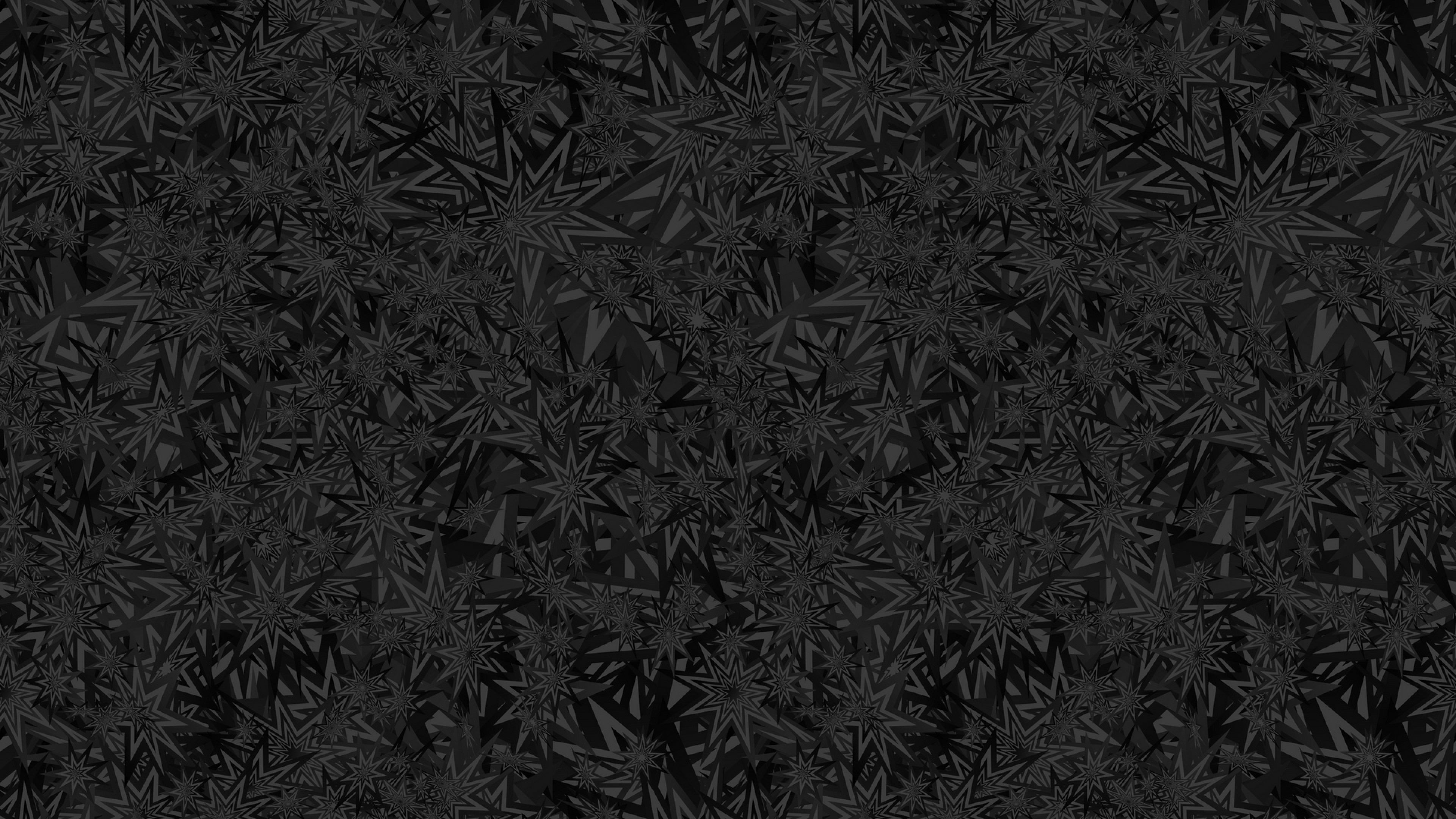 Black stars pattern HD Wallpaper 4K Ultra HD - HD Wallpaper 