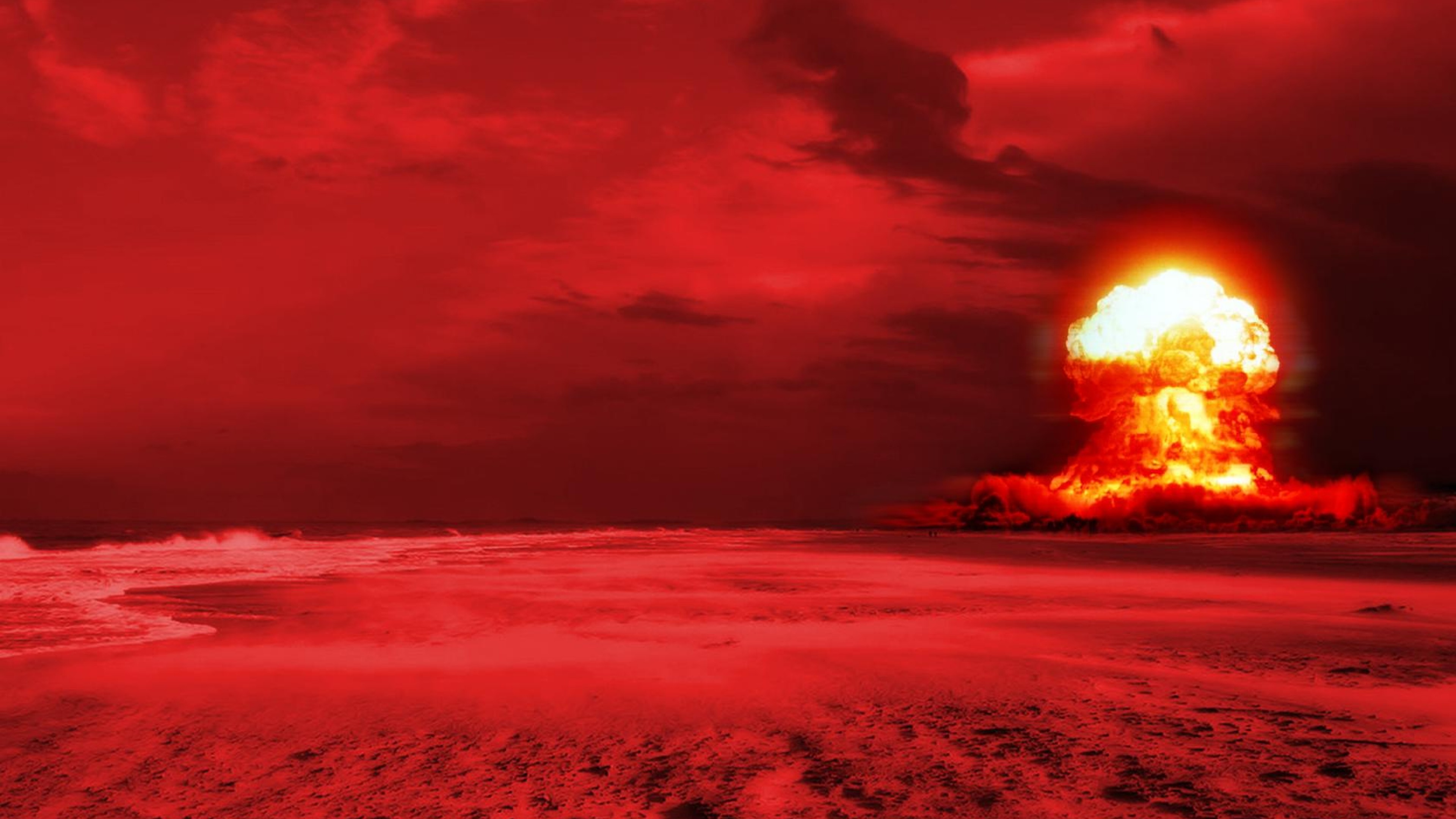 Атомный гриб. Ядерный взрыв. Атомный взрыв. Ядерное небо. Ядерный закат.