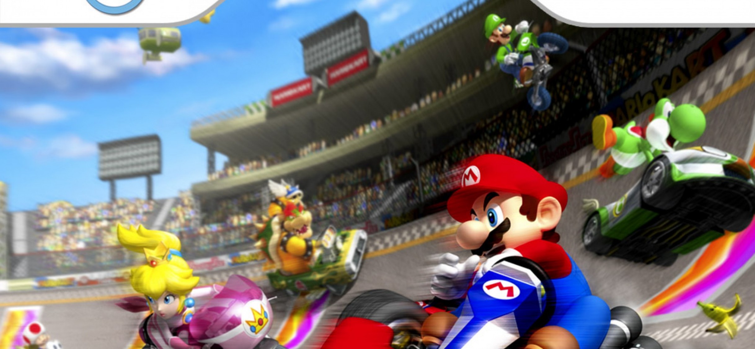 Mario Kart Wii Luigi Circuit HD Wallpaper - iPhone X.