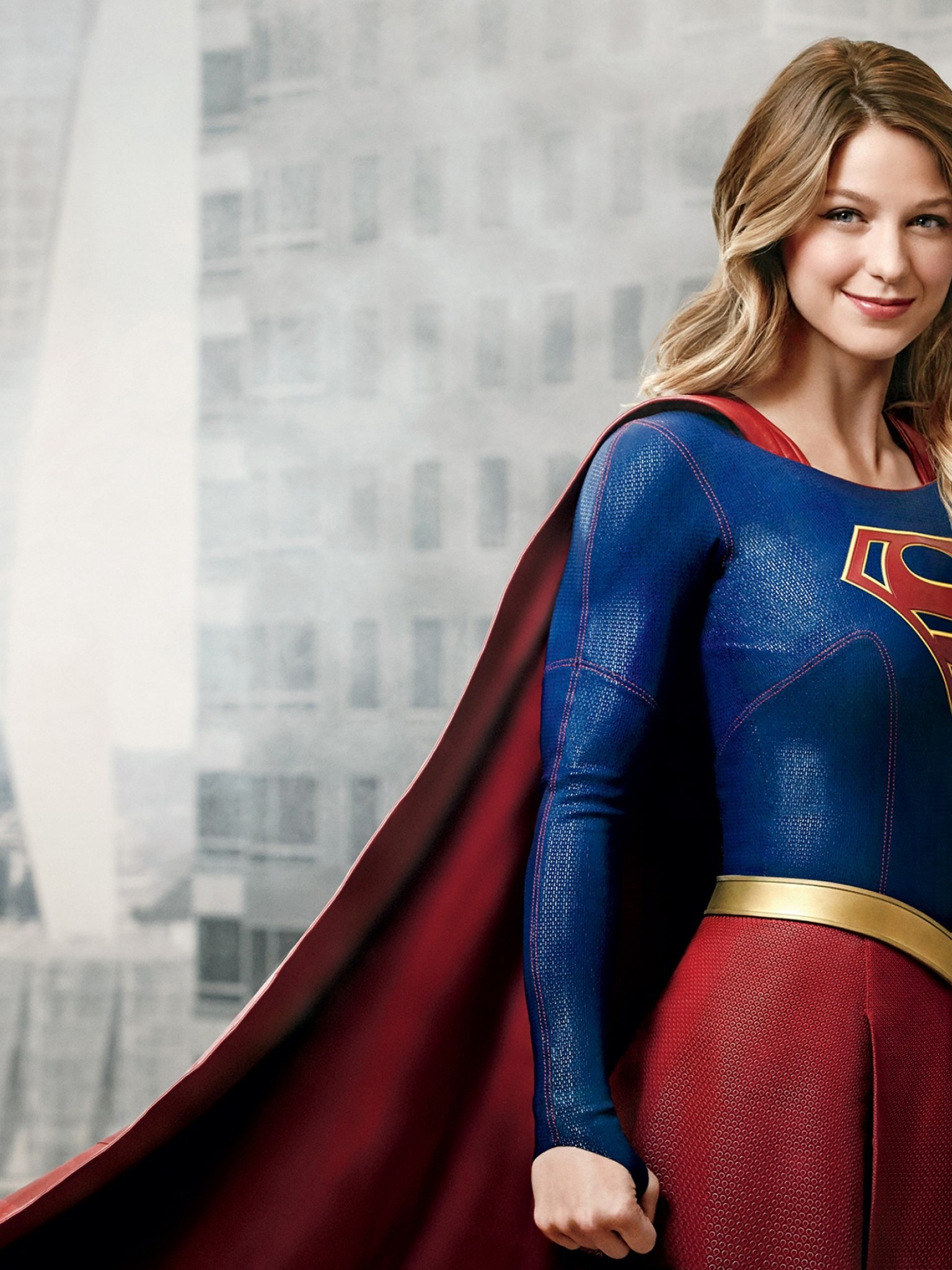 Melissa Benoist Supergirl Hd Wallpaper for Desktop and Mobiles - Retina iPa...