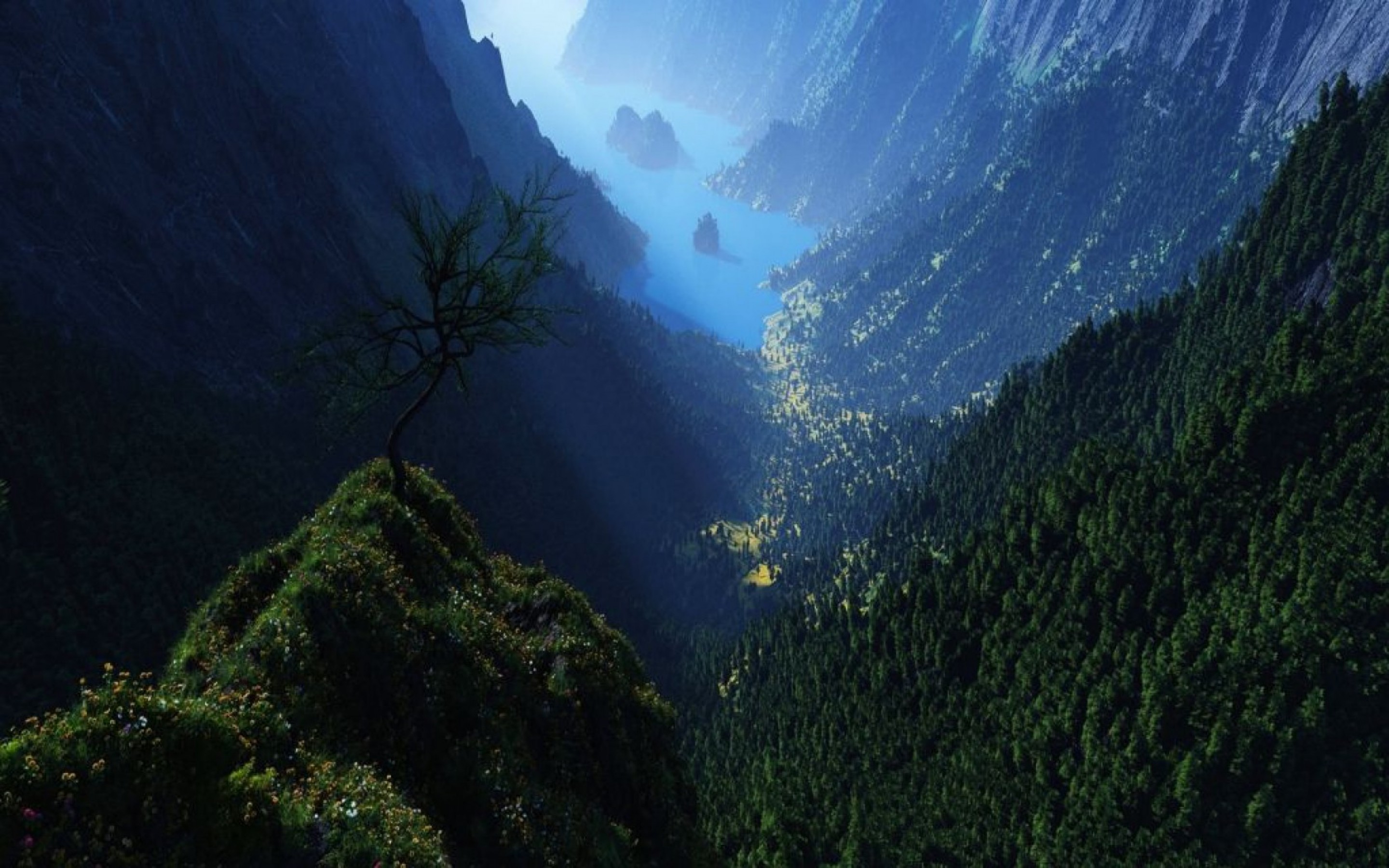 1400 x 900. Долина Паланкар. Лес горы. Красивые виды гор. Горы море лес.