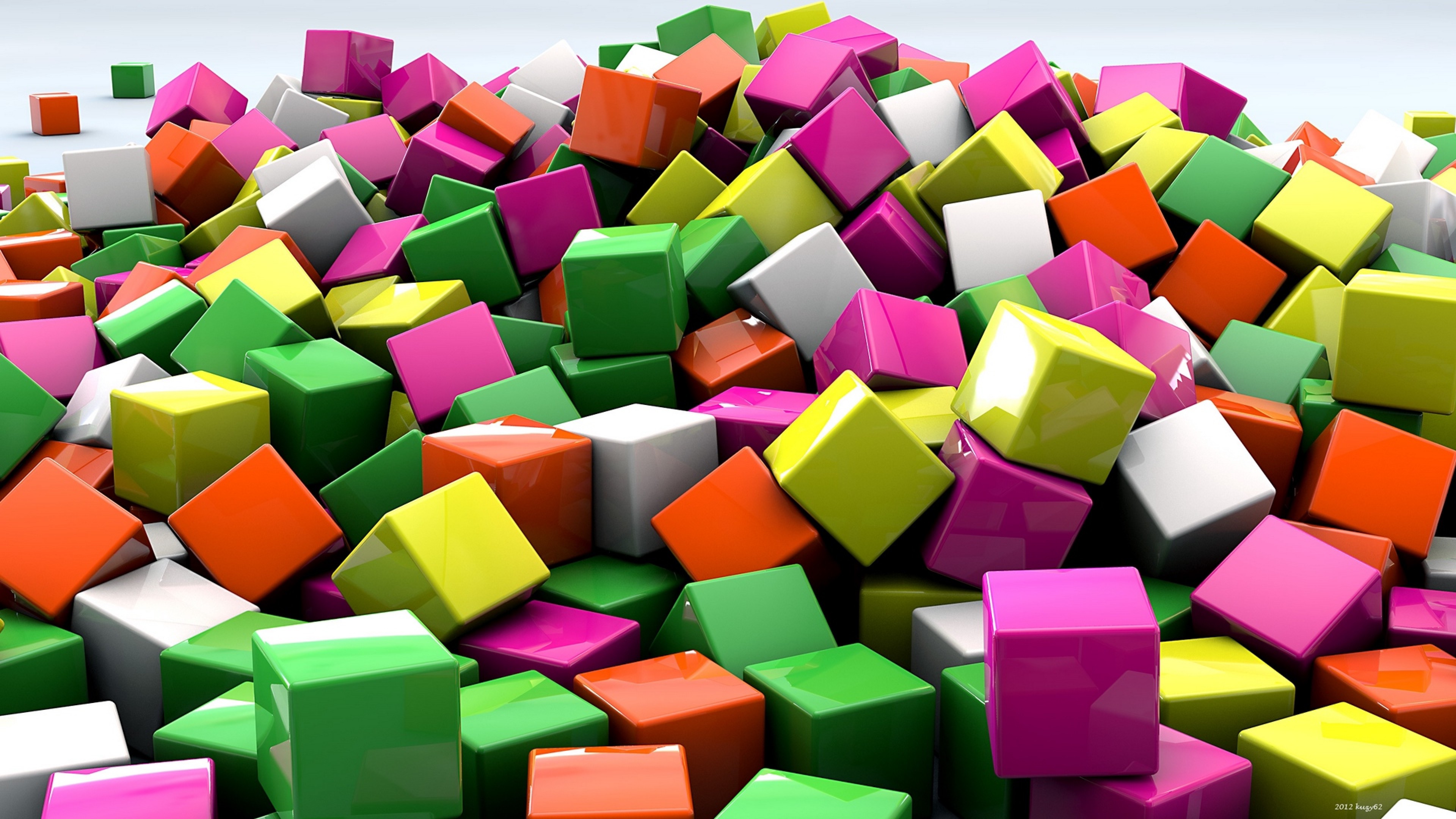 3д фулл. Разноцветные кубики. Обои кубики. 3д картинки на рабочий стол. Кубики "абстракция".