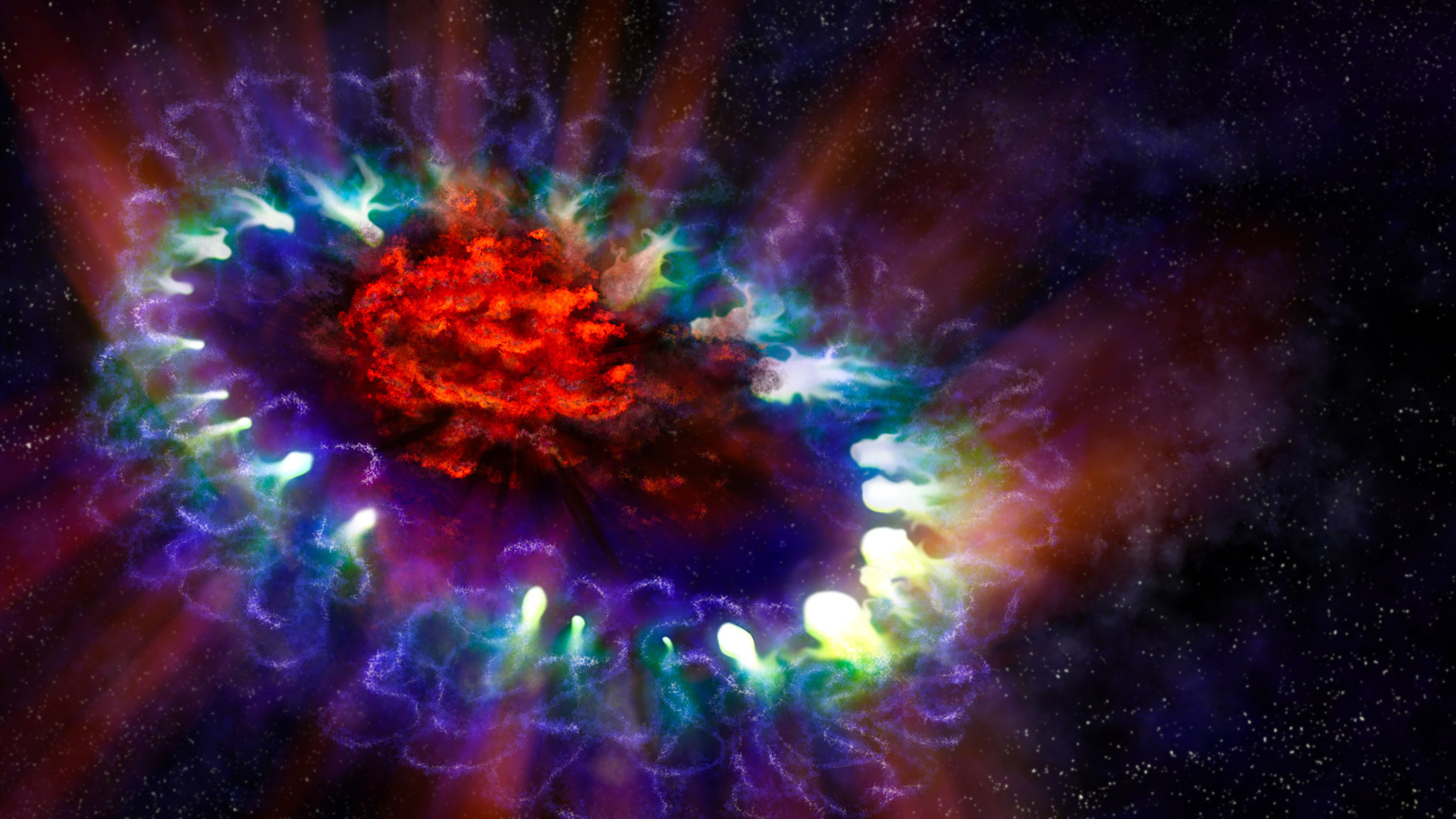 Старая новая звезда. Сверхновая SN 1987a. SN 1987a взрыв. Взрыв (вспышка) сверхновой звезды. Supernova 1987a.