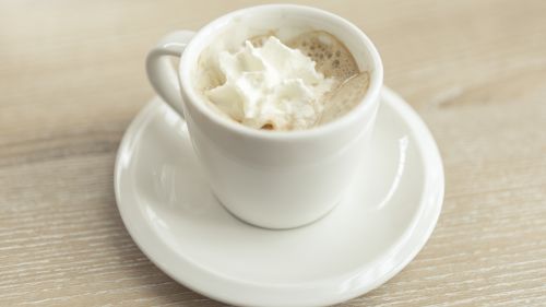 Cappuccino With Cream Hd Wallpaper for Desktop and Mobiles