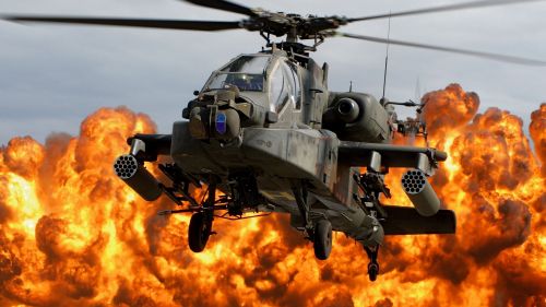 Apache Helicopter HD Wallpaper