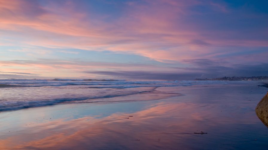 Beach of California HD Wallpaper