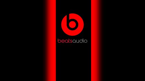 Beats Audio Logo Hd Wallpaper for Desktop and Mobiles