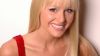 Blond woman smiling HD Wallpaper