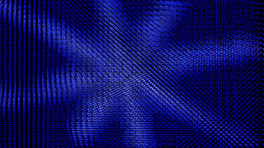 Blue bumpy surface HD Wallpaper