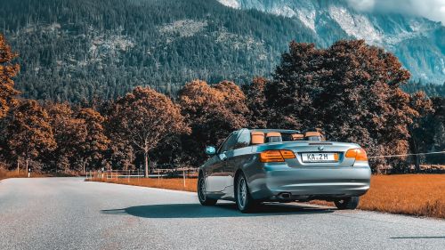 BMW 3 series convertible HD Wallpaper