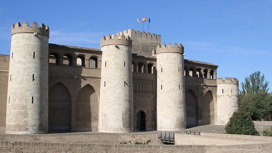 Castillo de la Aljaferia HD Wallpaper