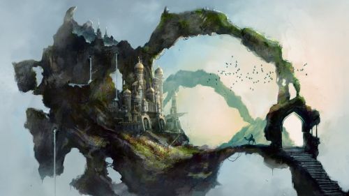 Castle Fantasy HD Wallpaper