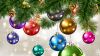 Christmas balls HD Wallpaper