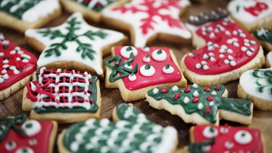 Christmas Cookies HD Wallpaper