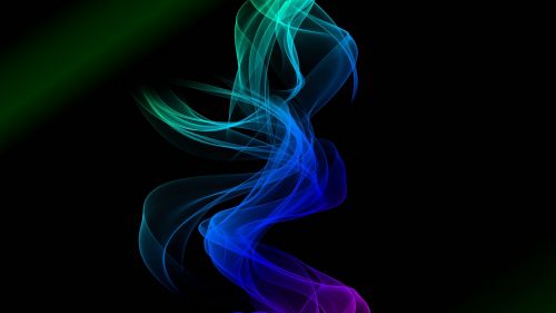 Colored entwined smoke HD Wallpaper