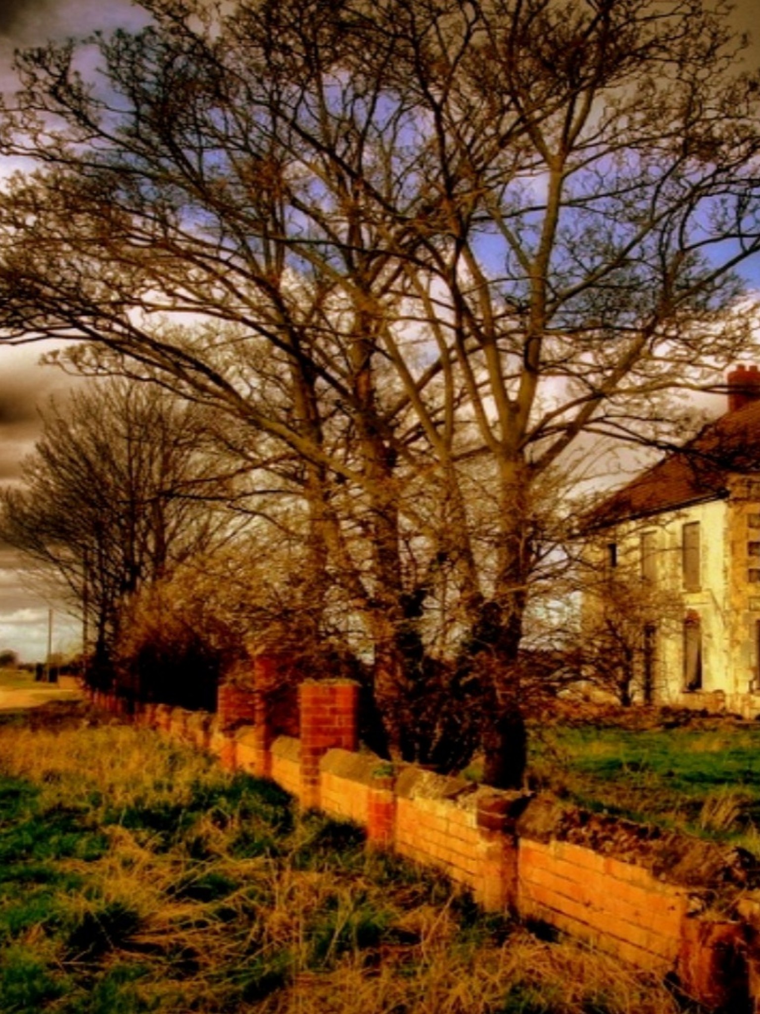 Country House HD Wallpaper