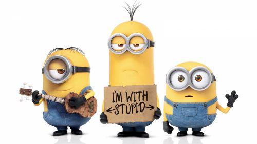 Cute Minions Background Hd Wallpaper for Desktop and Mobiles