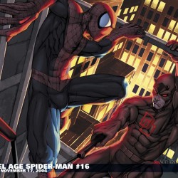Daredevil meets Spiderman HD Wallpaper