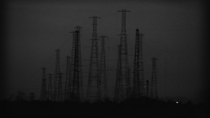 Dark Power Lines HD Wallpaper