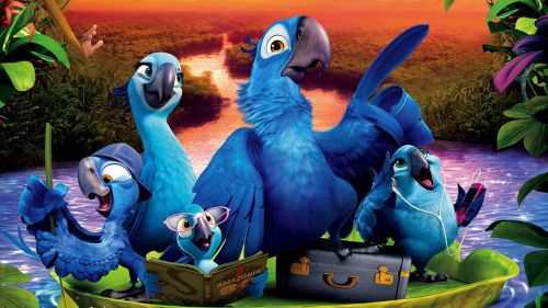 Download Angry Birds Rio Wallpaper for Desktop and Mobiles