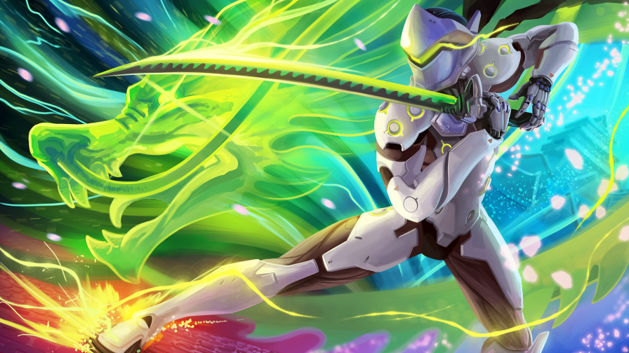 Dragon Blade Genji HD Wallpaper