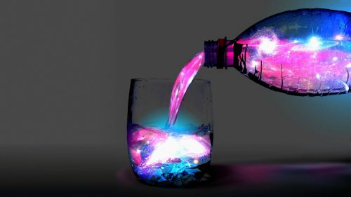 Drink Pouring Free Hd Wallpaper for Desktop and Mobiles