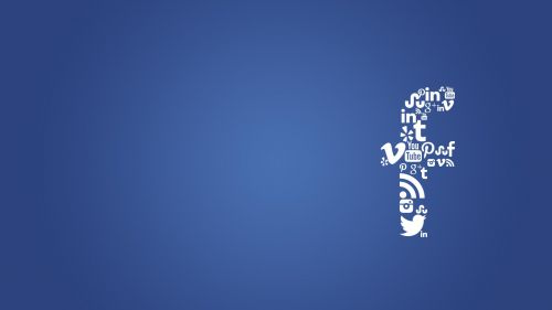 Facebook F Logo Wallpaper for Desktop and Mobiles