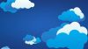Free Clouds Vector Art Wallpaper for Desktop and Mobiles