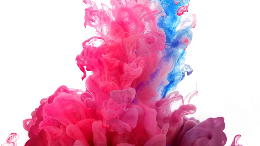 Full HD LG G3 Coloured Smoke Wallpaper