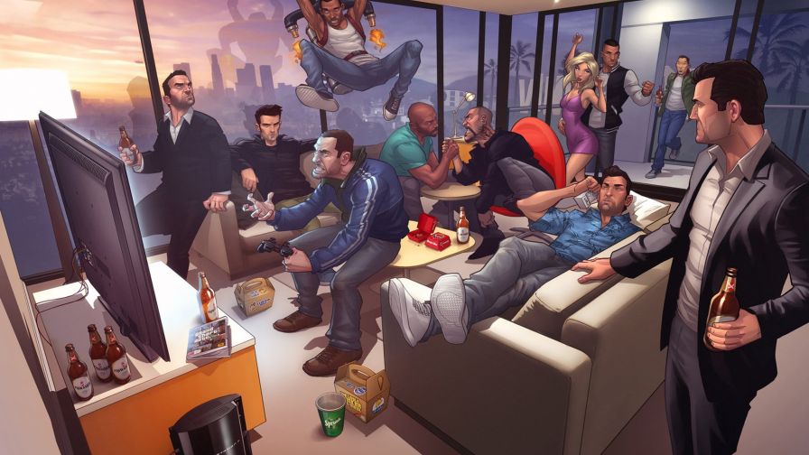 Grand Theft Auto V HD Wallpaper - Wallpapers.net