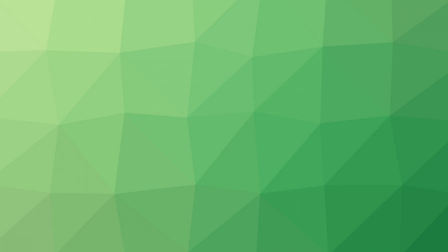 Green polygon pattern HD Wallpaper