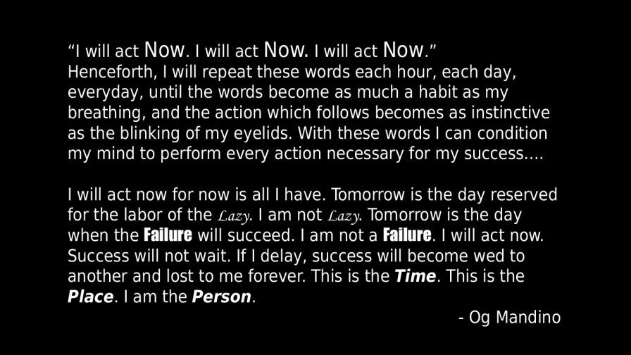 I will act now HD Wallpaper
