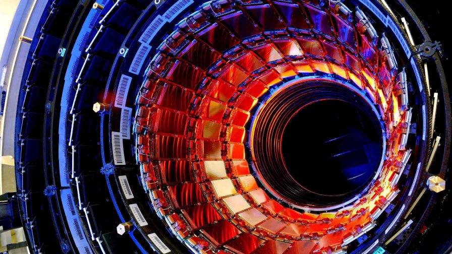 Inside the Large Hadron Collider HD Wallpaper
