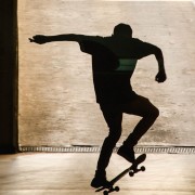 Man on a skateboard HD Wallpaper