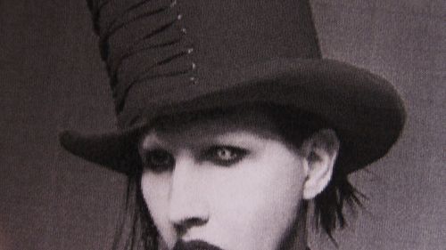 Marylin Manson And His Top Hat HD Wallpaper