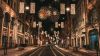 Night city illumination HD Wallpaper