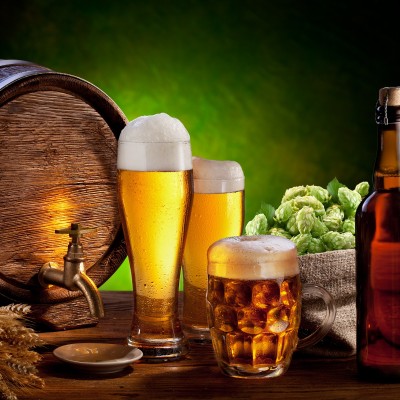 Pilsner Weizen Beer Drinking Glasses HD Wallpaper