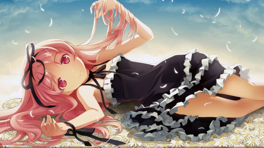 Pretty Anime Girl HD Wallpaper
