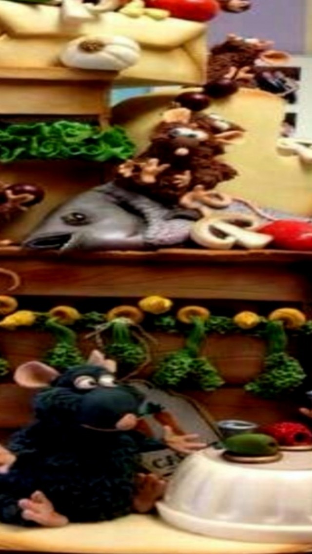 Ratatouille Cake HD Wallpaper