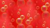 Red bubbles HD Wallpaper