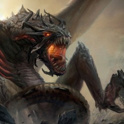 Scary Dragon HD Wallpaper