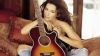 Shania Twain with guitar HD Wallpaper