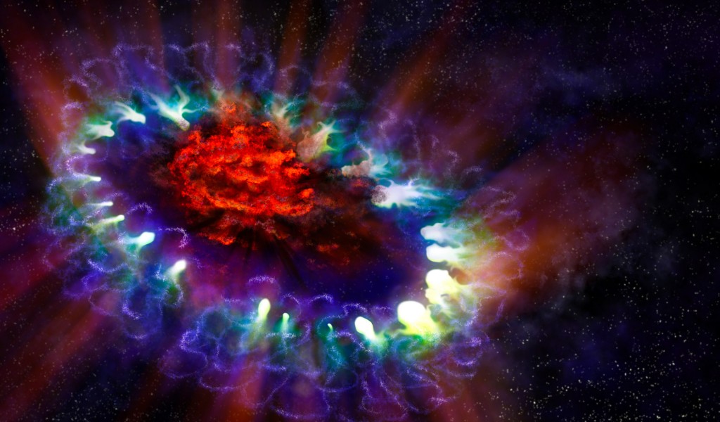 Supernova Dust Factory Hd Wallpaper for Desktop and Mobiles