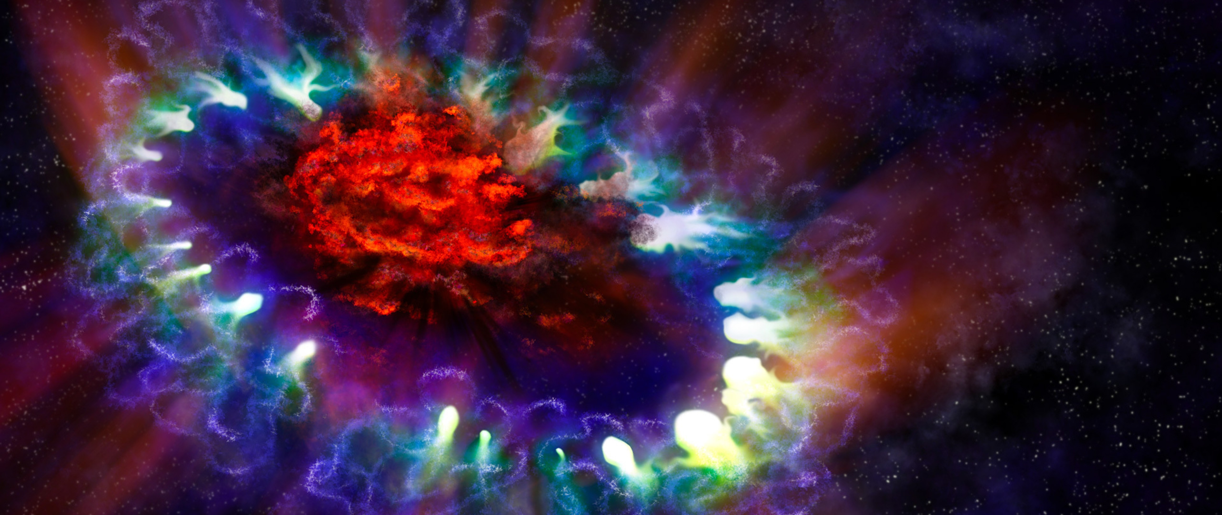 Supernova Dust Factory Hd Wallpaper for Desktop and Mobiles