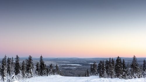 Winter at Finland HD Wallpaper