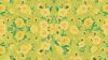 Yellow flowers pattern HD Wallpaper