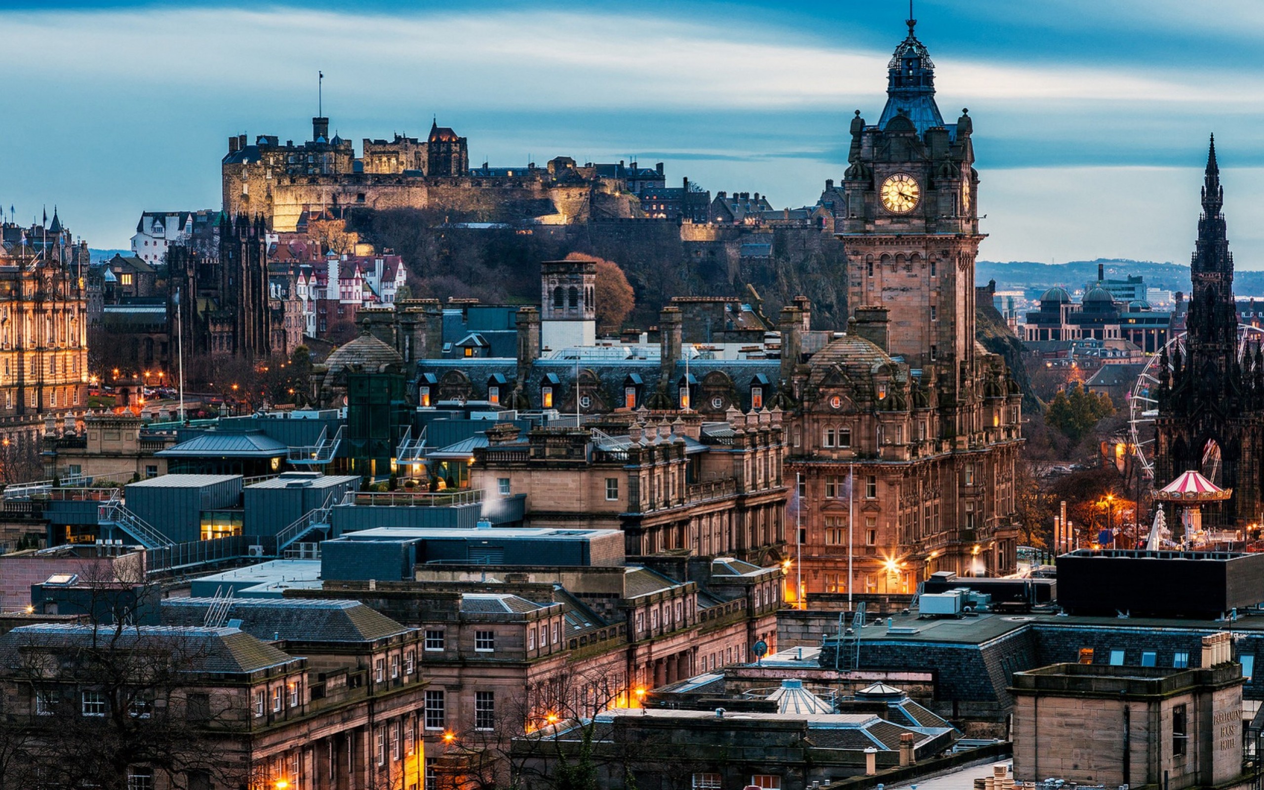 Wonderful view of Edinburgh HD Wallpaper 13